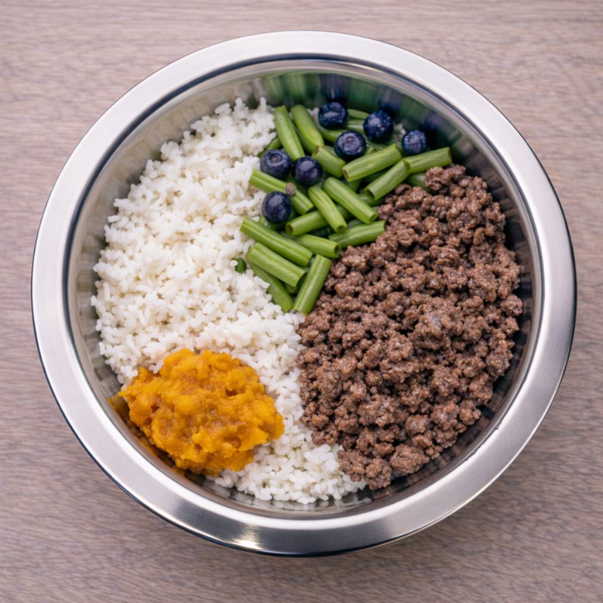 Medium / Large – Beef & Rice (7‑Meal Pack)